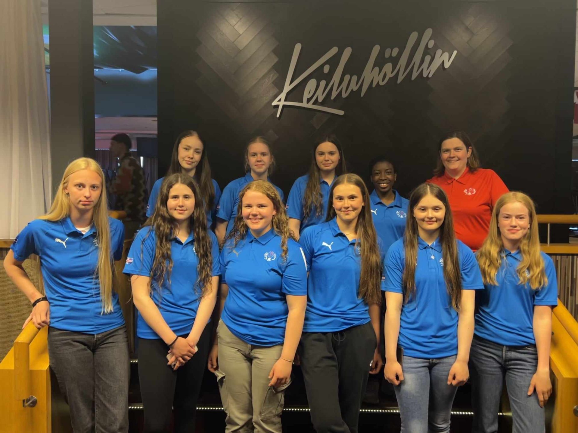 Fulltrúar Íslands á Youth Camp 2023