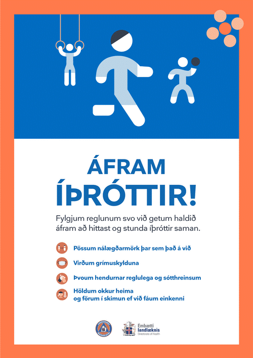 Áhorfendur leyfðir á íþróttaviðburðum